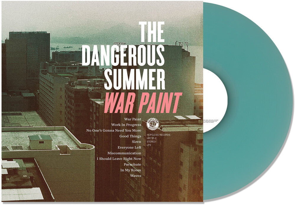 Dangerous Summer - War Paint - Blue (Blue) [Colored Vinyl] [New]