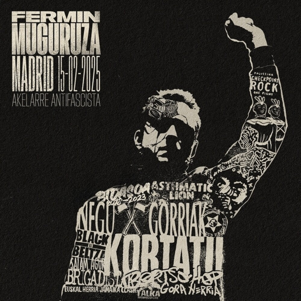 Fermin Muguruza - Madrid 15-02-2025: Akelarre Antifacista [LP] [New Vinyl]