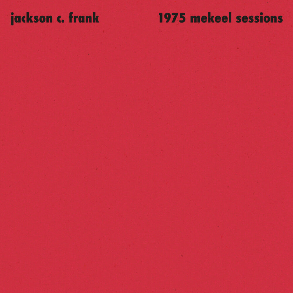 Frank Jackson  C. - 1975 Mekeel Sessions [12" Vinyl] [New Vinyl]