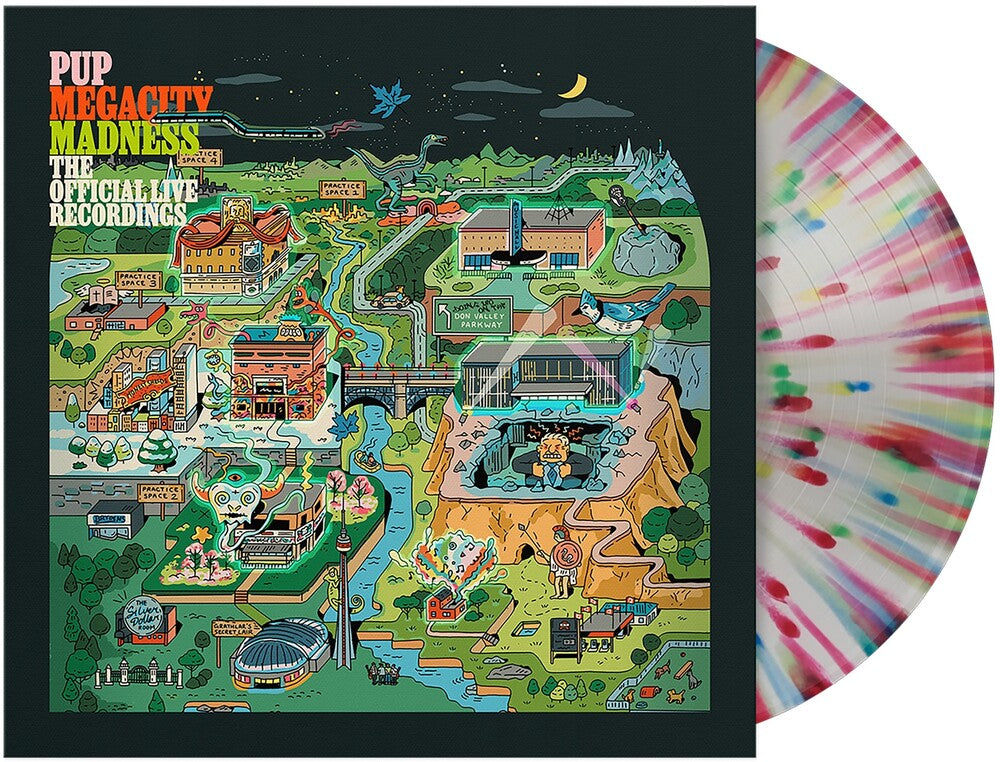 Pup - Megacity Madness (The Official Live Recordings) [Multicolor Splatter LP] [New Vinyl]