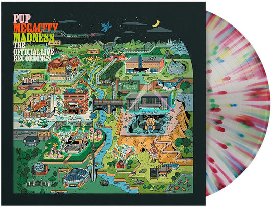 Pup - Megacity Madness (The Official Live Recordings) [Multicolor Splatter LP] [New Vinyl]