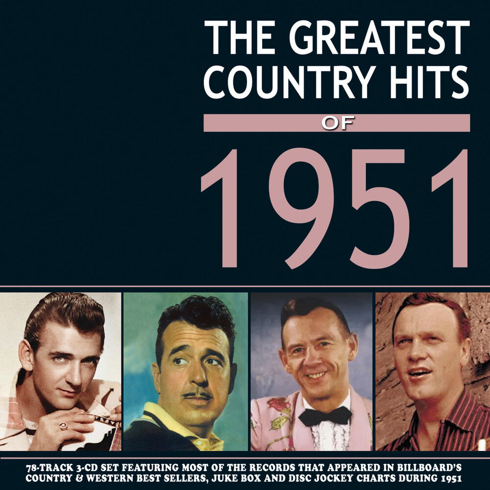 Greatest Country Hits Of 1951 / Various - Greatest Country Hits Of 1951 / Various [CD] [New CD]