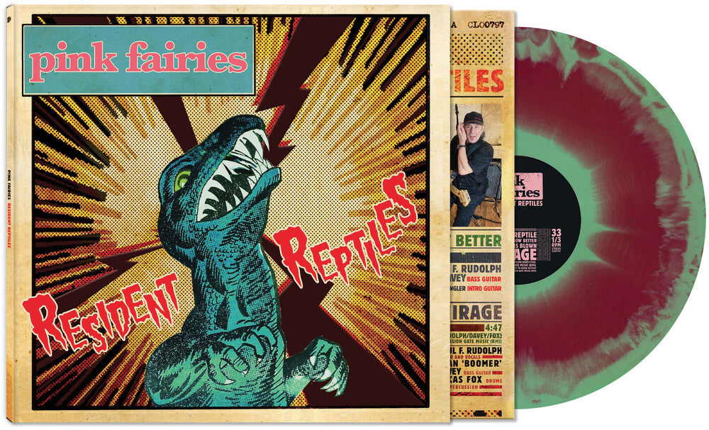 Pink Fairies - Resident Reptiles [Colored Vinyl] [New Vinyl]