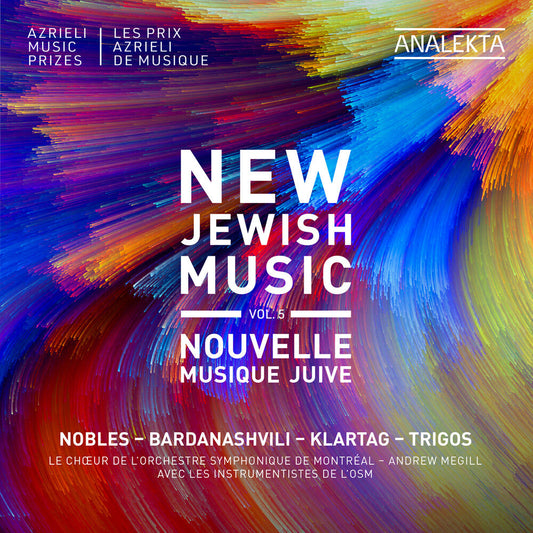 Choeur de l'Orchestre Symphonique de Montréal - New Jewish Music Vol. 5 - Nobles Bardanashvili [CD] [New CD]