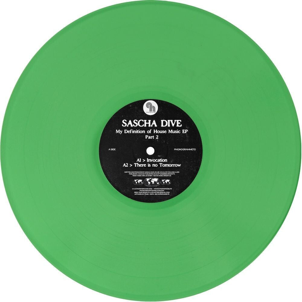 Dive, Sascha - My Definition of House Music Vol. 2 [12" Vinyl] [New Vinyl]