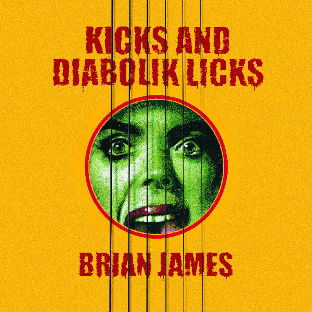Brian James - Kicks And Diabolik Licks [Colored Vinyl] (Ylw) [New Vinyl]