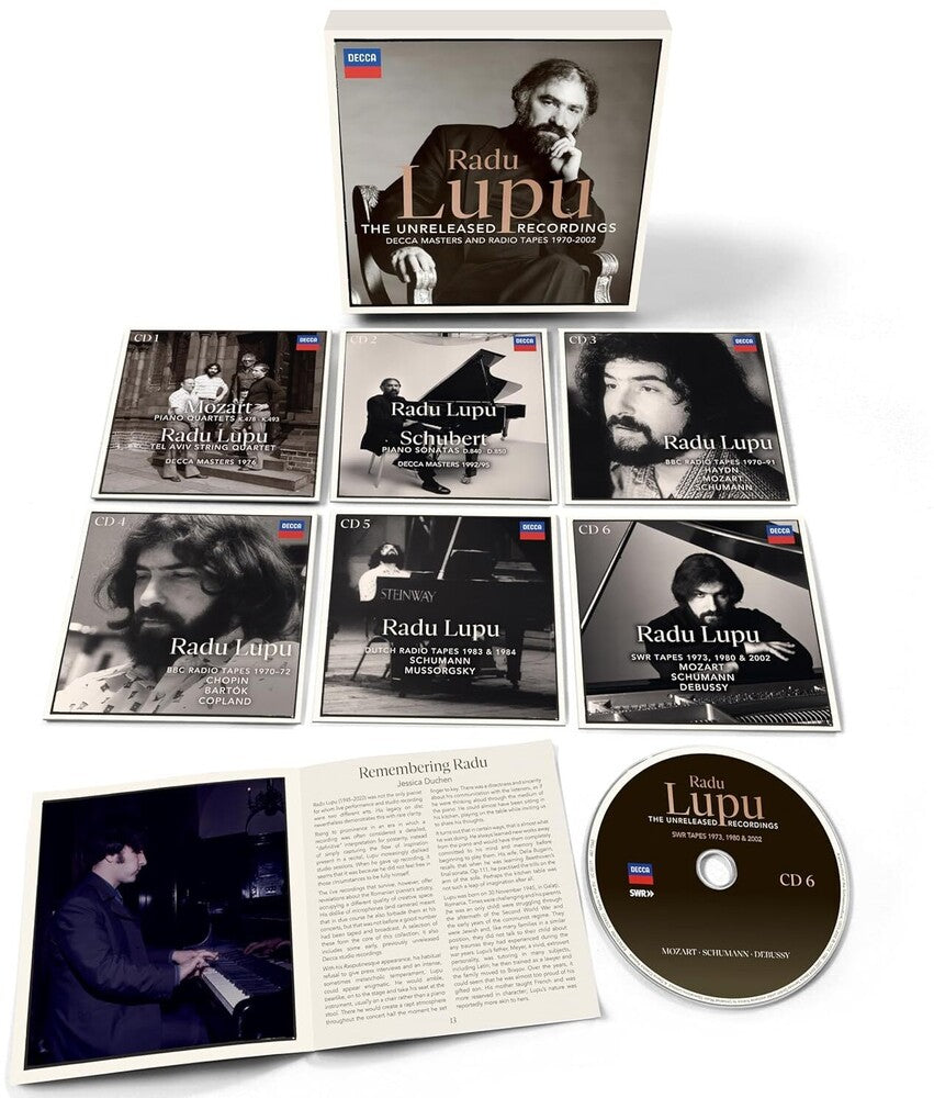 Radu Lupu - Unreleased Recordings (Uk) [CD] [New CD]