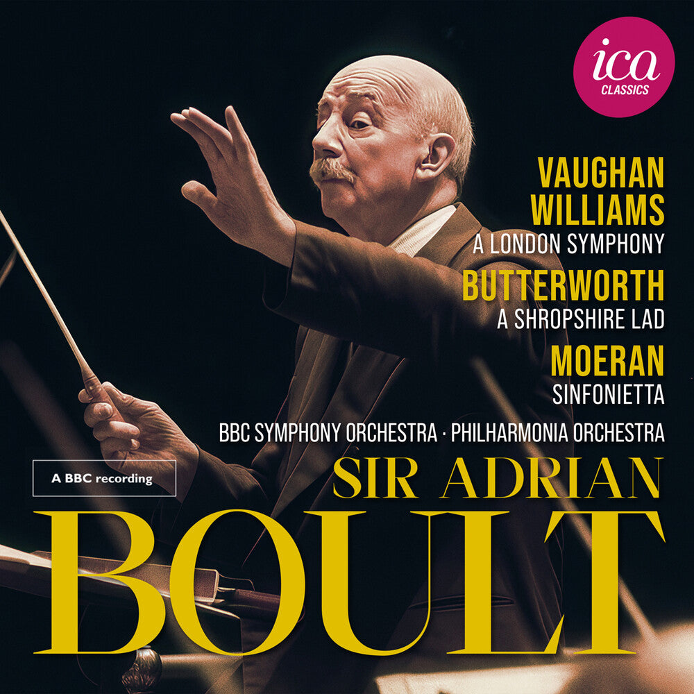 Pre-Order: Sir Boult  Adrian - Vaughan Williams Butterworth & Moeran (Live) [CD]