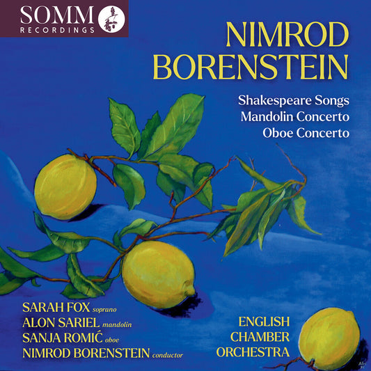 Sarah Fox - Nimrod Borenstein: Con For Mandolin & Orch: [CD] [New CD]
