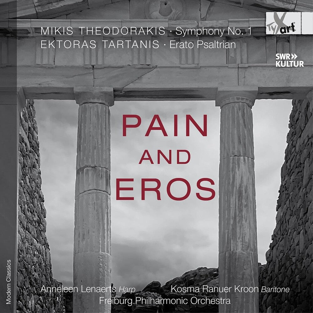 Anneleen Lenaerts - Pain & Eros - Orchl Works By Theodorakis & Tartani [CD] [New CD]