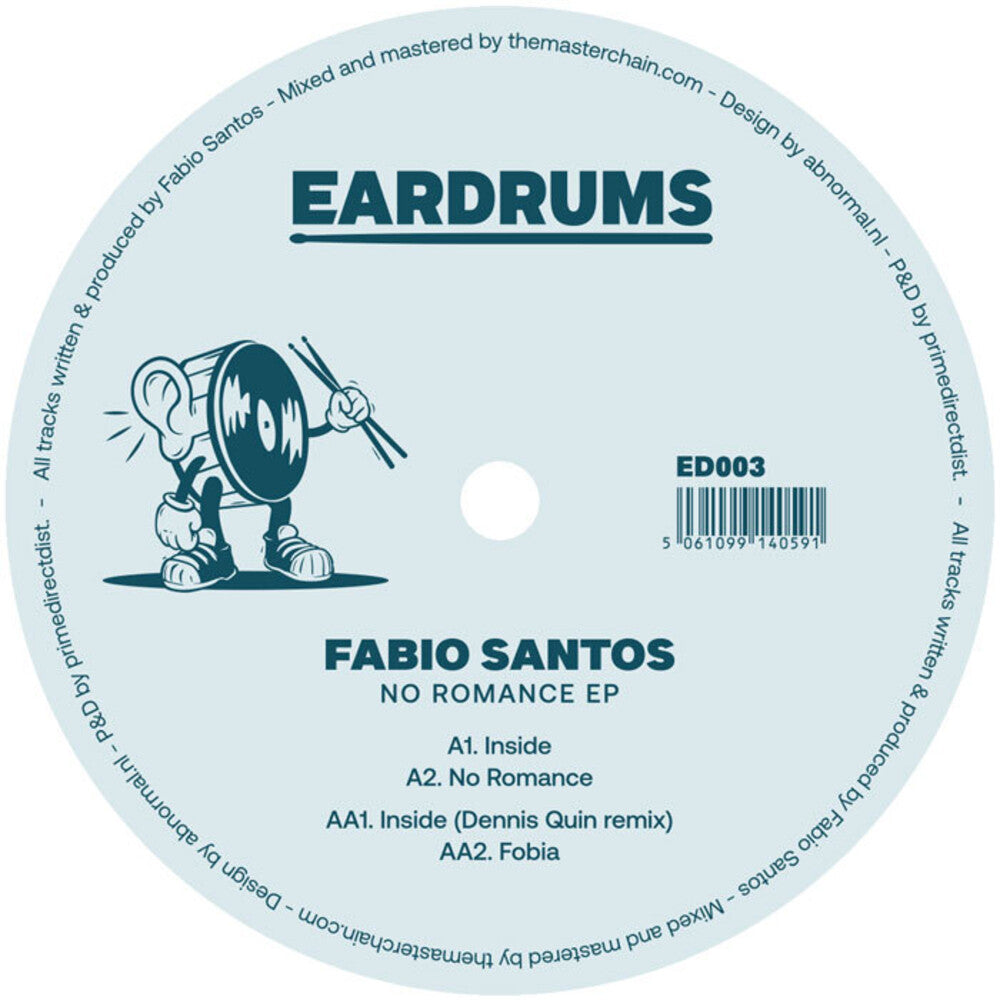 Fabio Santos - No Romance (EP) [12" Vinyl] [New Vinyl]