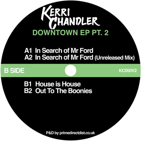 Kerri Chandler - Downtown Ep Pt. 2 [12" Vinyl] [New Vinyl]