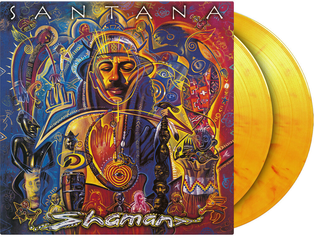 Santana - Shaman [Colored Vinyl] [180 Gram] (Org) (Red) (Ylw) [New Vinyl]