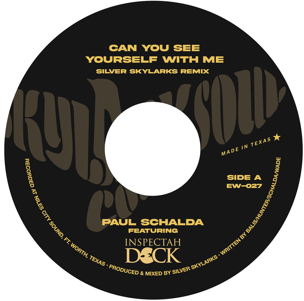 Paul Schalda  / Inspectah Deck - Can You See Yourself With Me [Clear Vinyl] (Org) [New Vinyl]