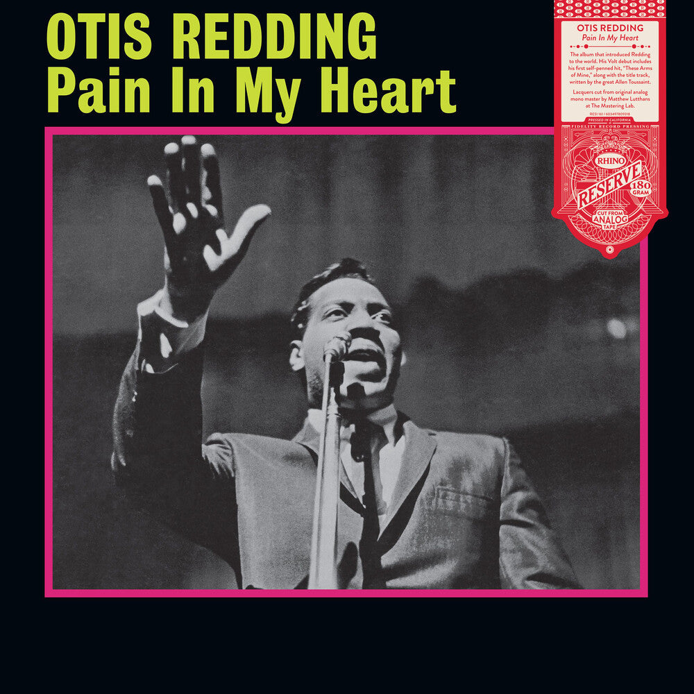 Otis Redding - Pain In My Heart (Rhino Reserve) [LP] [New Vinyl]