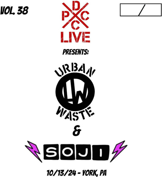 Urban Waste & Soji - Dcxpc Live 38 [LP] [New Vinyl]