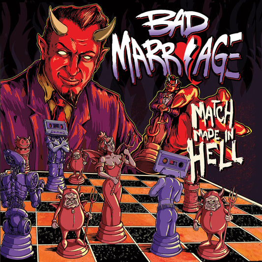 Bad Marriage - Match Made In Hell - Blood Moon [Colored Vinyl] (Gate) [New Vinyl]Bangs & Talbot - Smokin' Aces [CD] [New CD] [New CD]