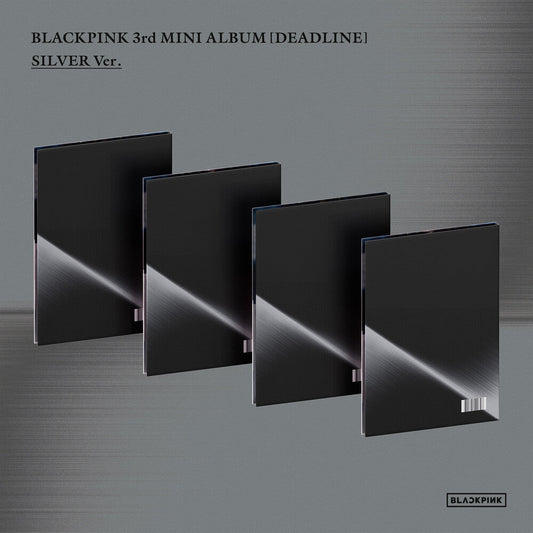 BLACKPINK - BLACKPINK 3RD MINI ALBUM - DEADLINE [JISOO SILVER VER.] [New CD]