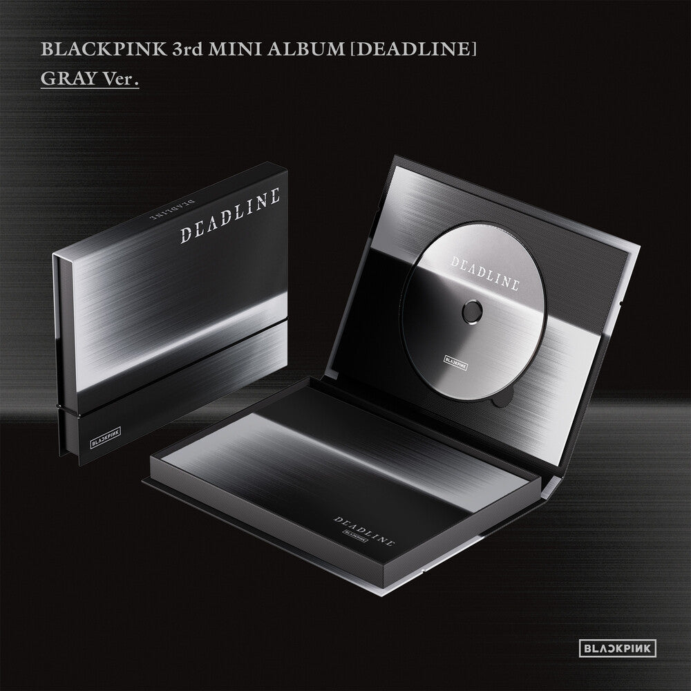 BLACKPINK - BLACKPINK 3RD MINI ALBUM - DEADLINE [GRAY VER.] [New CD]