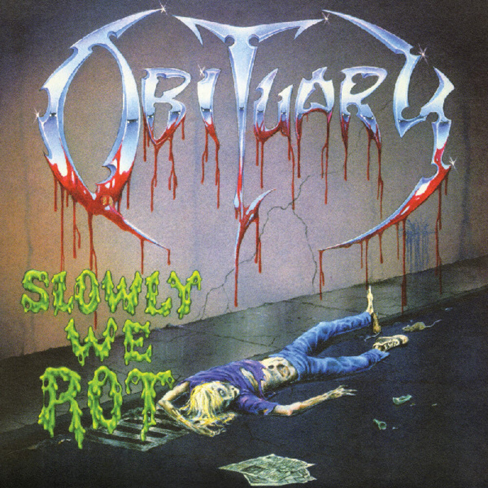 Obituary - Slowly We Rot (Bonus Tracks) [Corpse Blue with Blood Splatter] [New Vinyl]