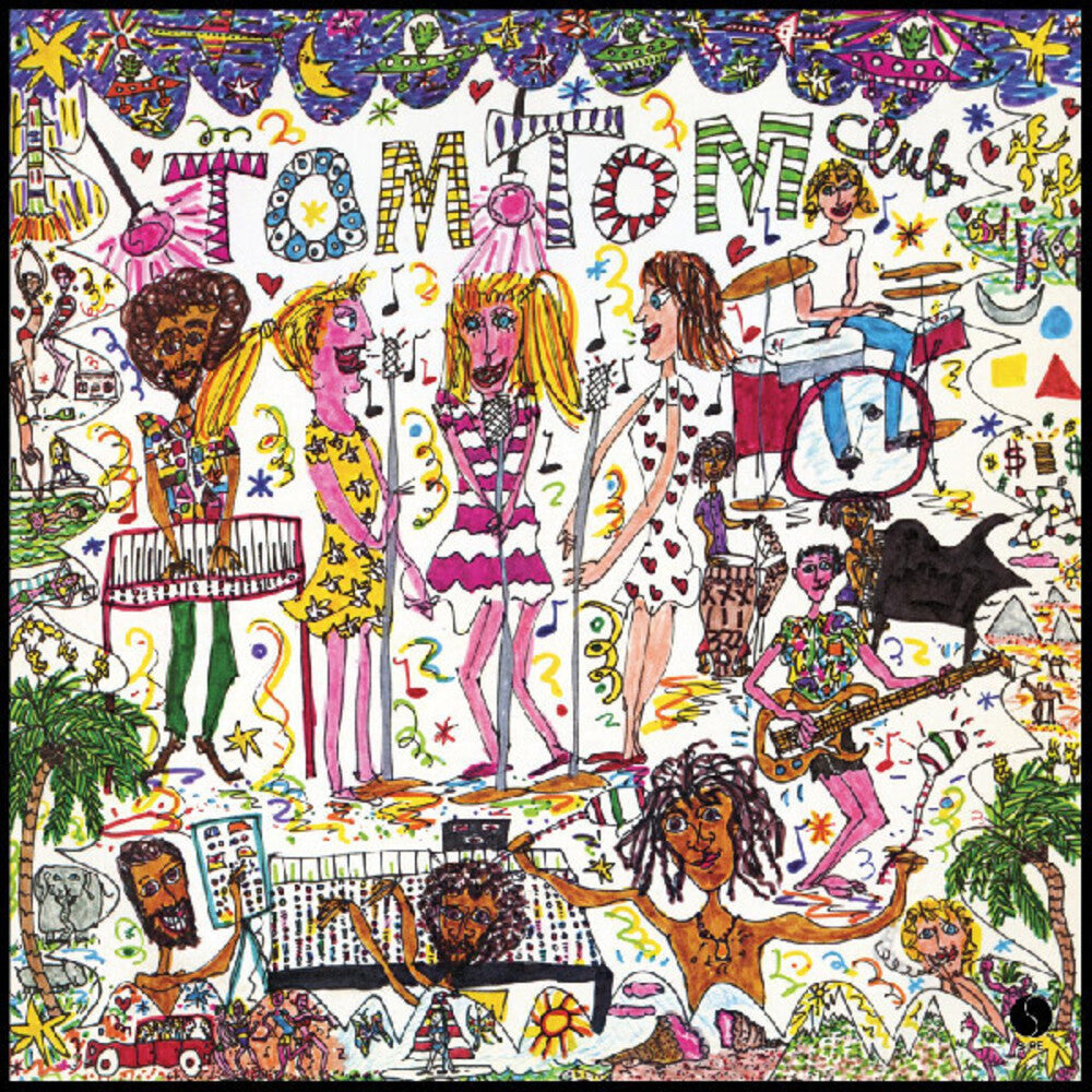 Tom Tom Club - Tom Tom Club [Clear Green Pink White Splatter] (Anniversary) [New Vinyl]