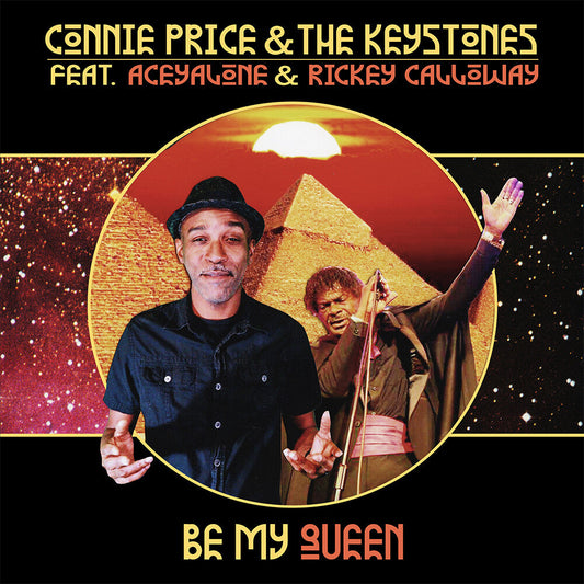 Connie Price & The Keystones ft. Aceyalone & Rickey Calloway - Be My Queen b/w Be My Queen (Instrumental) [Purple with Black & White Splatter] [New Vinyl]