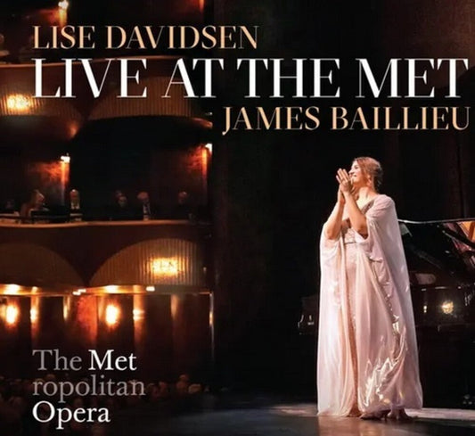 Lise Davidsen  / Baillieu,James - Live At The Met [CD] [New CD]