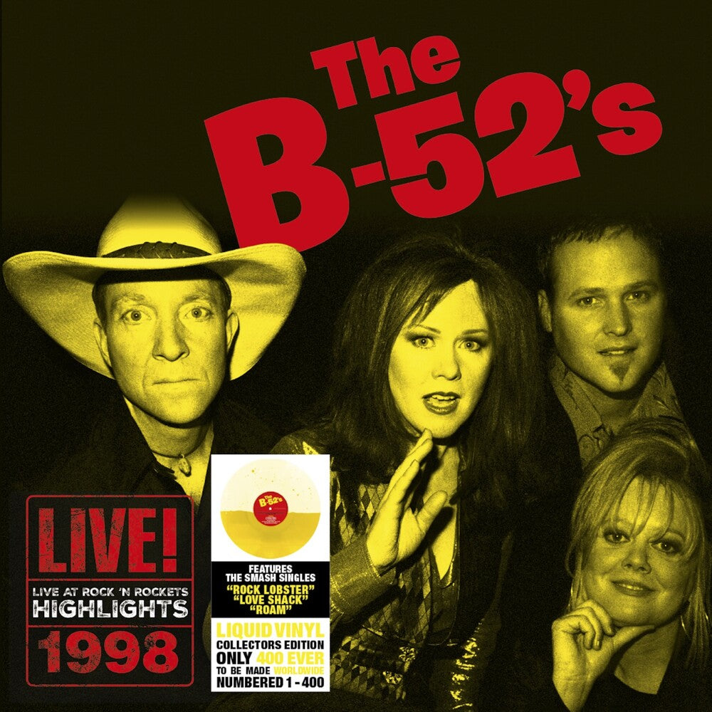 B-52's - Live At Rock 'n Rockets [Yellow Liquid] [New Vinyl]