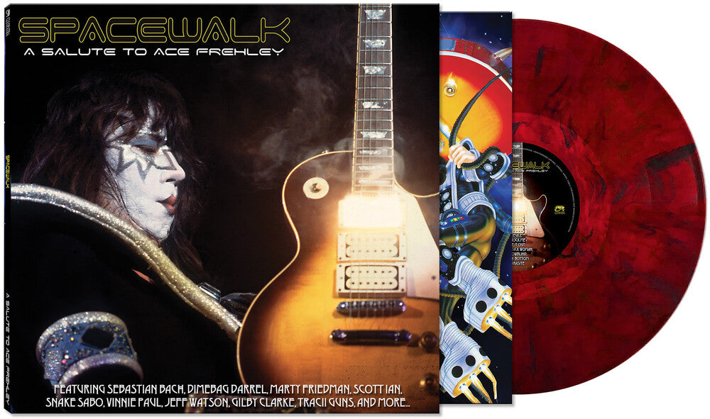 Various Artists - Spacewalk - A Tribute to Ace Frehley [Red Marble] [New Vinyl]