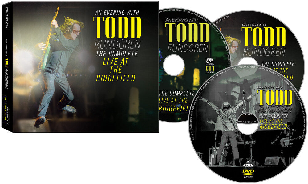 Todd Rundgren - An Evening With Todd Rundgren: The Complete Live At The Ridgefield [3 CD] [New CD]