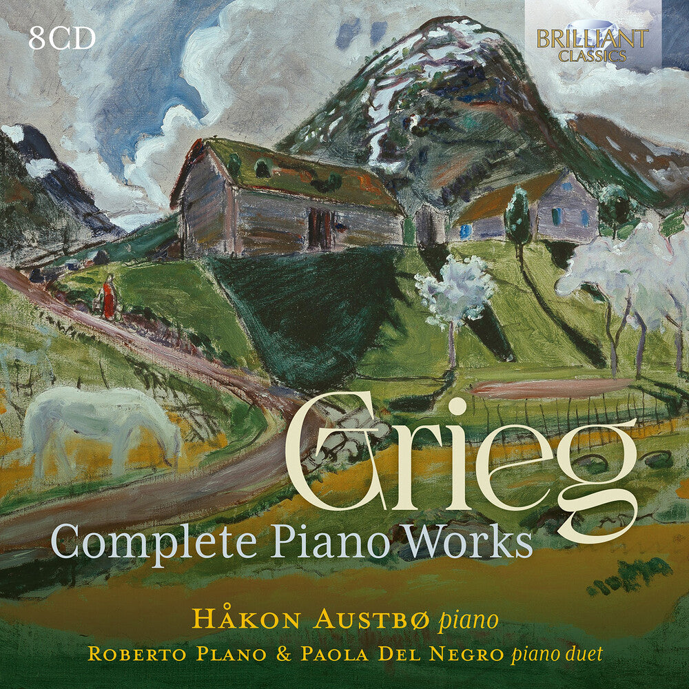Hakon Austbo - Grieg: Complete Piano Works [CD] [New CD]