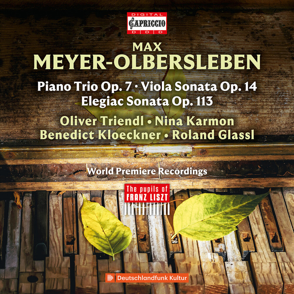 Oliver Triendl - Max Meyer-Olbersleben: Chamber Music [CD] [New CD]