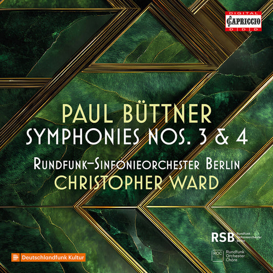 Rundfunk-Sinfonieorchester Berlin - Paul Buttner: Syms Nos. 3 & 4 [CD] [New CD]