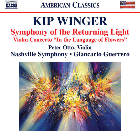 Peter Otto - Winger: Sym Of The Returning Light: Vn Con In The [CD] [New CD]