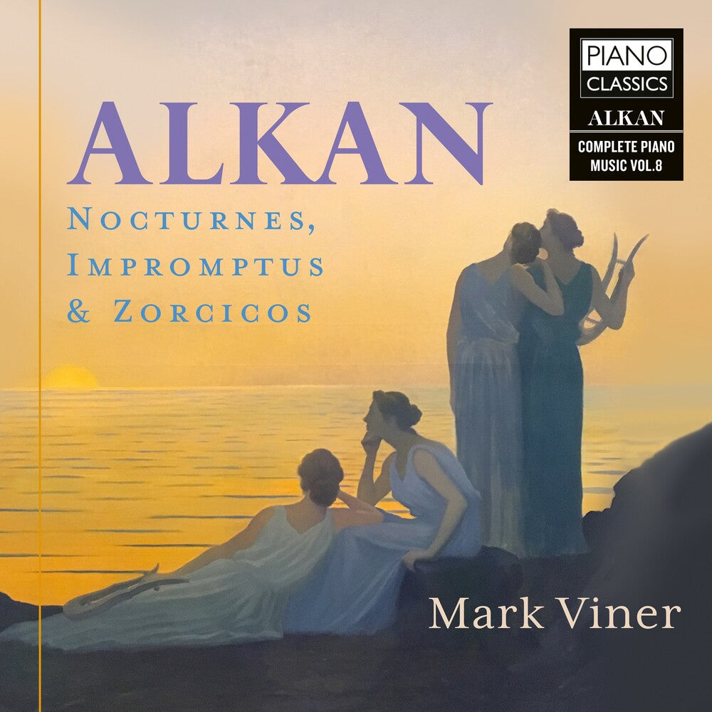 Mark Viner - Alkan: Nocturnes Impromptus & Zorzicos Vol. 8 [CD] [New CD]