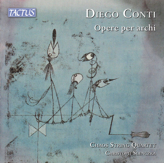 Chaos String Quartet - Conti: Opere Per Archi [CD] [New CD]