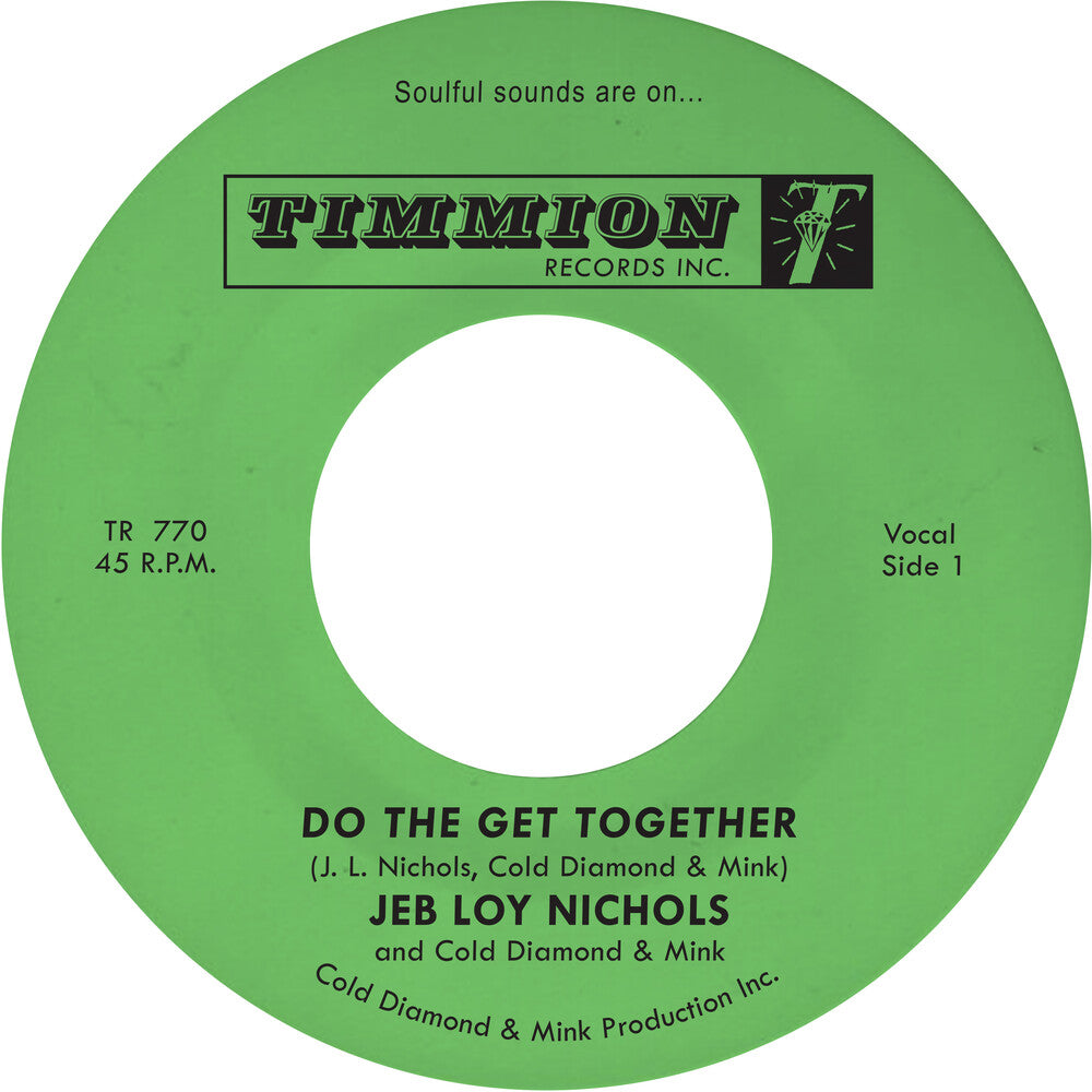 Jeb Nichols  Loy / Cold Diamond & Mink - Do The Get Together [Colored Vinyl] (Trq) [New Vinyl]