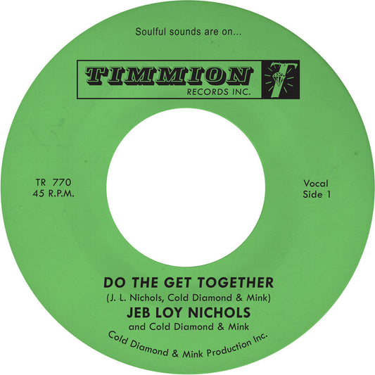Jeb Nichols  Loy / Cold Diamond & Mink - Do The Get Together [Colored Vinyl] (Trq) [New Vinyl]
