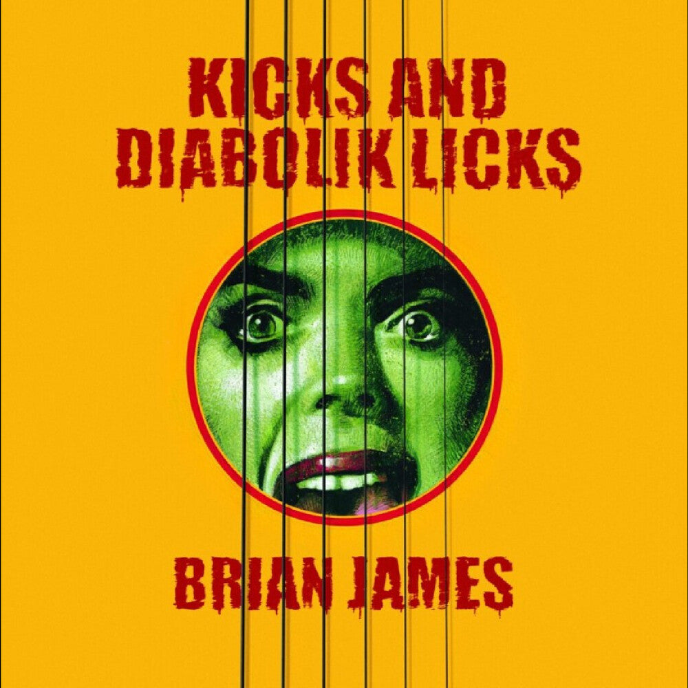 Brian James - Kicksa & Diabolik Licks [CD] [New CD]