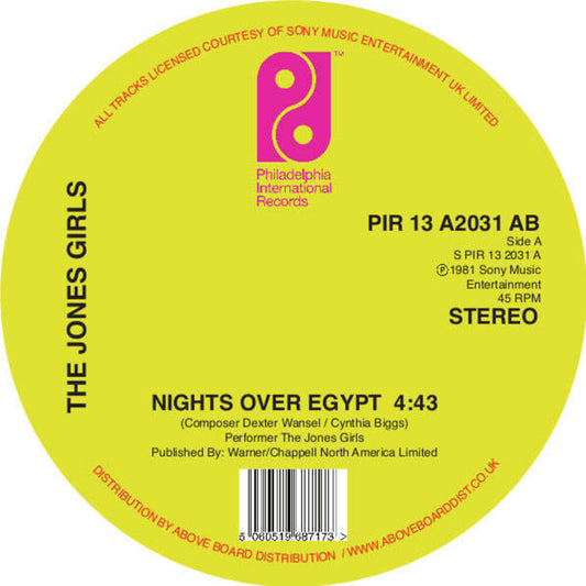 Jones Girls - Nights Over Egypt [12" Vinyl] [New Vinyl]