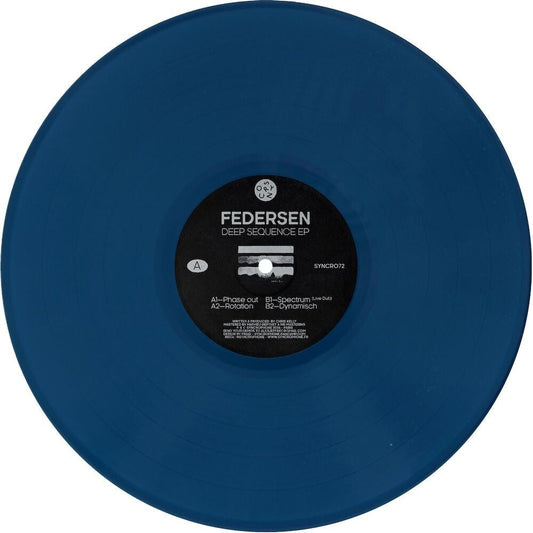 Federsen - Deep Sequence (Blue) [Colored Vinyl] (Ep) [New Vinyl]