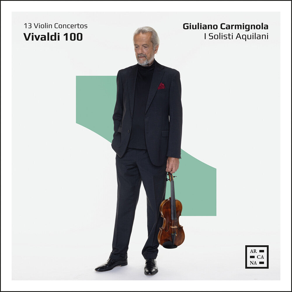 Giuliano Carmignola - Vivaldi 100 - 13 Violin Cons [CD] [New CD]