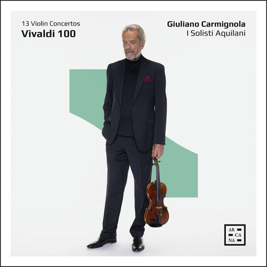 Giuliano Carmignola - Vivaldi 100 - 13 Violin Cons [CD] [New CD]