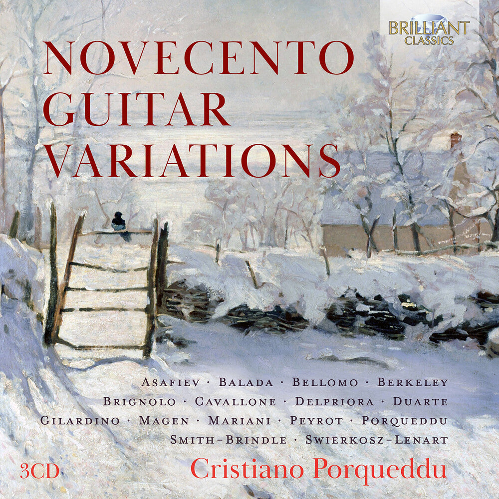 Cristiano Porqueddu - Novecento Guitar Variations [CD] [New CD]