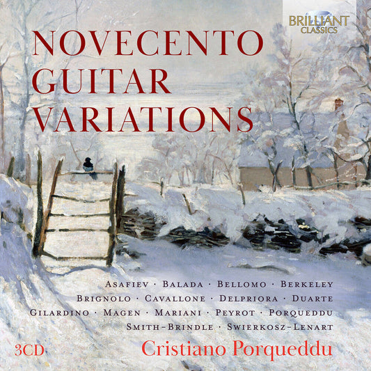 Cristiano Porqueddu - Novecento Guitar Variations [CD] [New CD]
