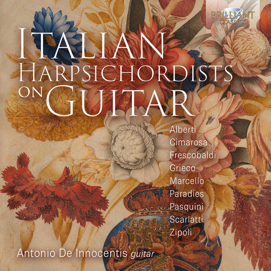 Antonio De Innocentis - Italian Harpsichordists On Guitar [CD] [New CD]