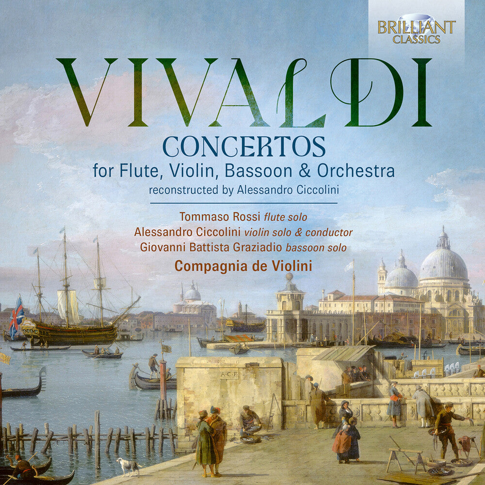 Tommaso Rossi - Vivaldi: Cons For Flute Violin Bassoon & Orchestra [CD] [New CD]