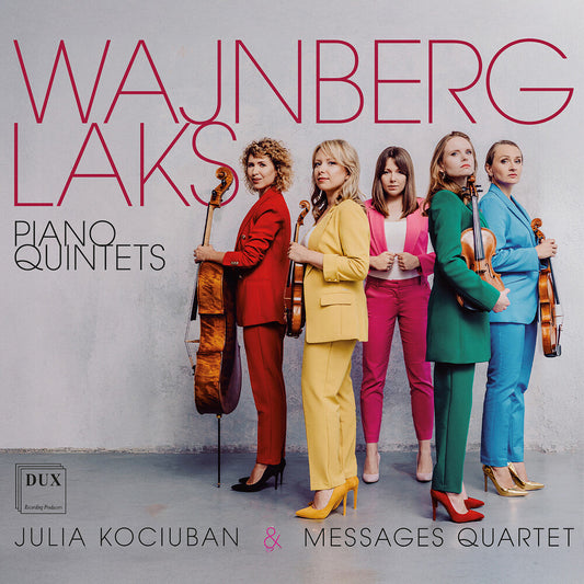 Julia Kociuban - Weinberg & Laks: Pno Quintets [CD] [New CD]