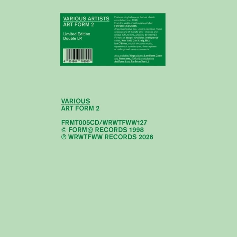 Art Form 2 / Various - Art Form 2 / Various [LP] [New Vinyl]
