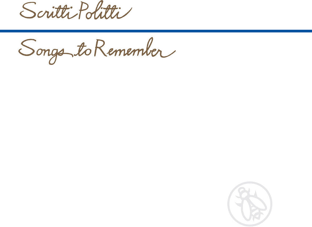 Scritti Politti - Songs To Remember [LP] [New Vinyl]